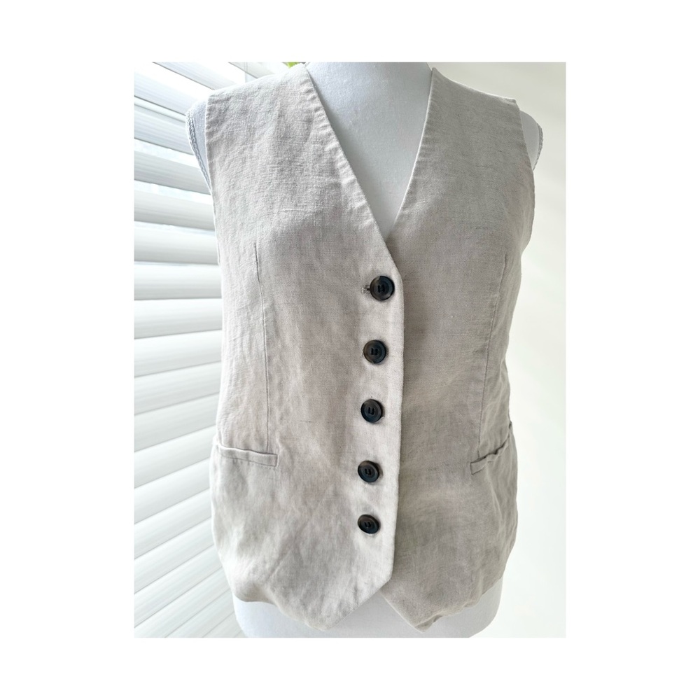 Zara Cream Vest